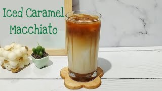 How To Make Starbucks Iced Caramel Macchiato [upl. by Wightman]