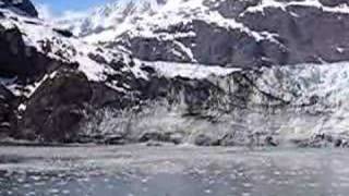 Iceberg Glacier Calving from Global Warming Alaska [upl. by Daph416]