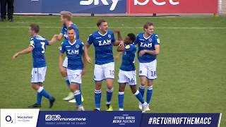 Match Highlights  Macclesfield Town 1 v 1 Mansfield Town 25th August 2018 [upl. by Seroka]