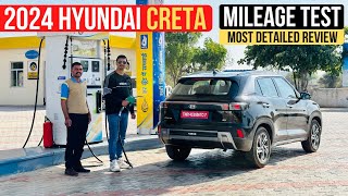 2024 Hyundai Creta Mileage Test amp Most Detailed Review [upl. by Carpio]