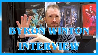 Byron Winton Interview at Days of The Dead art artist interview [upl. by Uthrop]