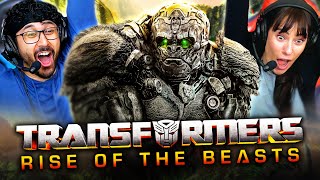 TRANSFORMERS RISE OF THE BEASTS MOVIE REACTION First Time Watching Ending Scene  PostCredits [upl. by Terence92]