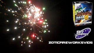 Button Moon 12 Shot  Brothers Pyrotechnics Sky Crafter Range Recorded by ZoticFireworksVIDS [upl. by Joshi]