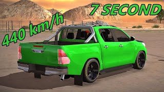 TOYOTA HILUX GEARBOX SETTING 1695HP  CAR PARKING MULTIPLAYER [upl. by Dorothea304]