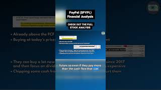 PayPal PYPL Stock Financial Analysis investing paypal stocks stockanalysis [upl. by Kimber814]