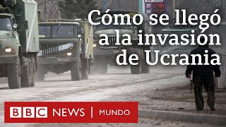 ¿Cómo escaló la crisis entre Ucrania y Rusia en los últimos meses [upl. by Eilraep]