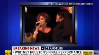 Here it is Whitneys last performance [upl. by Cozza]