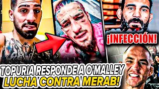 ¡Ilia Topuria RESPONDE al DESAFÍO de Sean OMalley ¡Benoit CONFIRMA QUE TIENE INFECCIÓN UFC 299 [upl. by Alphonse]