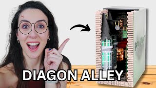 HARRY POTTER DIAGON ALLEY KİTAPLIK KÖŞESİ YAPTIM [upl. by Sturdivant]