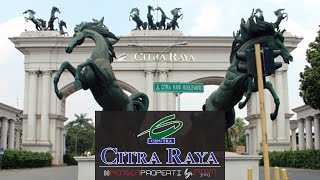 Keliling Citra Raya Cikupa Tangerang Part 1  MotoVlog [upl. by Eelame]