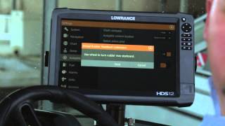 Commissioning a Lowrance Outboard Autopilot [upl. by Kora197]