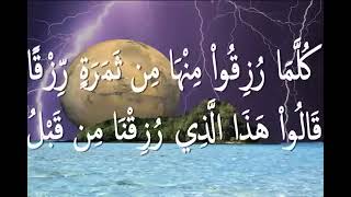 Surah Al Baqarah by Abdallah Al Matrood Lyrics [upl. by Aliuqehs166]