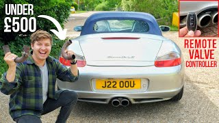 Crazy valved exhaust for my Porsche Boxster S [upl. by Johen]