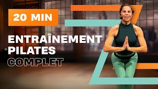 Entraînement Complet Pilates de 20 minutes  BasicFit [upl. by Ycul482]