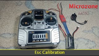 Microzone MC6C Esc Calibration for beginner  Microzone Mc6c Calibration [upl. by Fishbein]