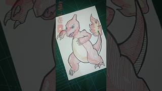 DRAWING CHARMELEON POKEMON 🔥🔥🔥 shortvideo pokemon howtodraw charmeleon drawing [upl. by Imac]