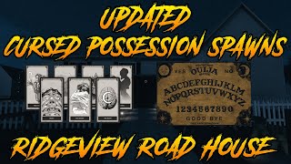 Every UPDATED Cursed Possession Spawn on Ridgeview Roadhouse Phasmophobia Guide [upl. by Anrat]