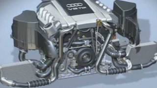 Audi A8 V8 TDI technology [upl. by Jill]