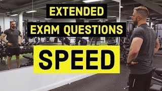 SPEED  Extended Exam Question [upl. by Stinson104]