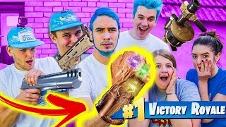 FORTNITE U STVARNOM ŽIVOTU THANOS DOMINACIJA [upl. by Anaugahs]