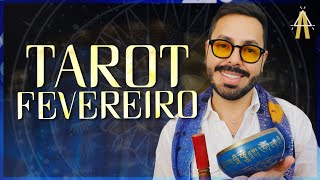 TAROT PARA FEVEREIRO NOVAS ÁGUAS E GRANDES REVOLUÇÕES [upl. by Virgy103]