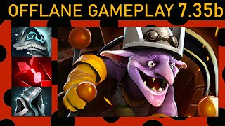 ⭐33 Timbersaw 20 Kills Offlane Gameplay 735b  Dota 2 Top MMR [upl. by Tennies477]