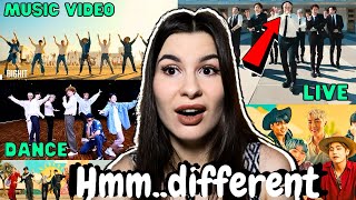 BTS  Permission To Dance Music Video Dance Practice Live Performance  REACTION [upl. by Martineau950]