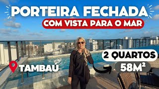 Porteira fechada com vista para o mar no privilegiado bairro de Tambaú em João Pessoa  Paraíba [upl. by Ruthi]