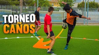 ¡DUELO de CAÑOS Retos de fútbol [upl. by Maribeth]