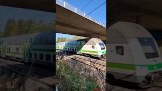 IC145 HelsinkiPieksämäki 🇫🇮 VR rautatieasema train video shortsvideo 🛤️ trevlig resa [upl. by Parsons]