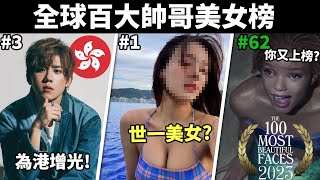 全球百大帥哥美女 上榜人物震驚網民 榜單可信嗎 《TC Candler 2023全球最美臉孔》 [upl. by Natalee]