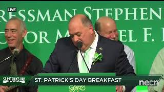 Sheriff Michael Bellotti St Pats Breakfast [upl. by Latsirhc964]