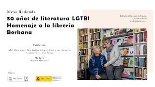 30 años de literatura LGTBI Homenaje a la librería Berkana [upl. by Alokin]