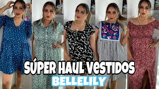 VESTIDOS BONITOS Y SEXYS DE BELLELILY SUPER HAUL [upl. by Yeruoc]