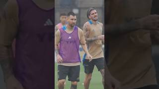 depaul and messi training argentina shorts [upl. by Pretrice800]