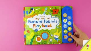 Babys Very First Nature Sounds Playbook [upl. by Lewiss]