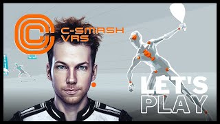 Making a racket in the VR arena  Lets Play CSmash VRS PSVR2 [upl. by Niarbo11]