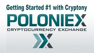 Poloniex  Getting Started 1 Cryptony  Trading Cryptocurrency  Make Quick BTC [upl. by Halik]