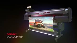 Mimaki UCJV300160 [upl. by Aronas]