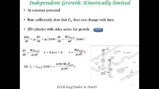 Growth of Nuclei amp clues to mechanisms underlying electrodepostion [upl. by Ona501]