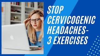 Cervicogenic Headache Relief 3 Easy Exercises McKenzie Neck Exercises [upl. by Irina874]