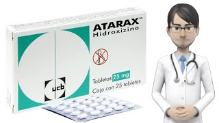 ATARAX hidroxizina atarax para que sirve atarax 25 mg tablet [upl. by Polash]