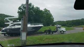 Multi Million dollar yacht rolls off trailer [upl. by Graner]