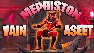 VAIN MEPHISTOLTA SAADUT ASEET HAASTE  FORTNITE  CHIEF MARA [upl. by Driscoll]