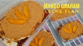 Mango Graham Leche Flan  Flavored Leche Flan leche flan recipe [upl. by Hada962]