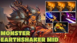 How to play it best  Earthshaker MID Dota 2 [upl. by Garfinkel]