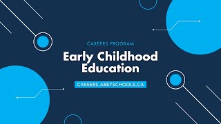 Career Program Early Childhood Education [upl. by Aicilana209]