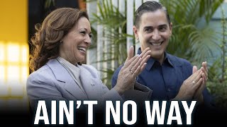 Kamala claps along a protest song in Puerto Rico UNTIL she gets told what the song actually means [upl. by Sigfrid]