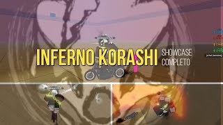 Inferno Korashi Showcase  Shindo Life El bloodline de las motos [upl. by Elison]