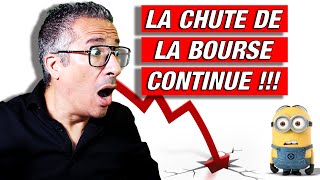 Bourse  Au secours TOUT EST ROUGE [upl. by Oelak454]